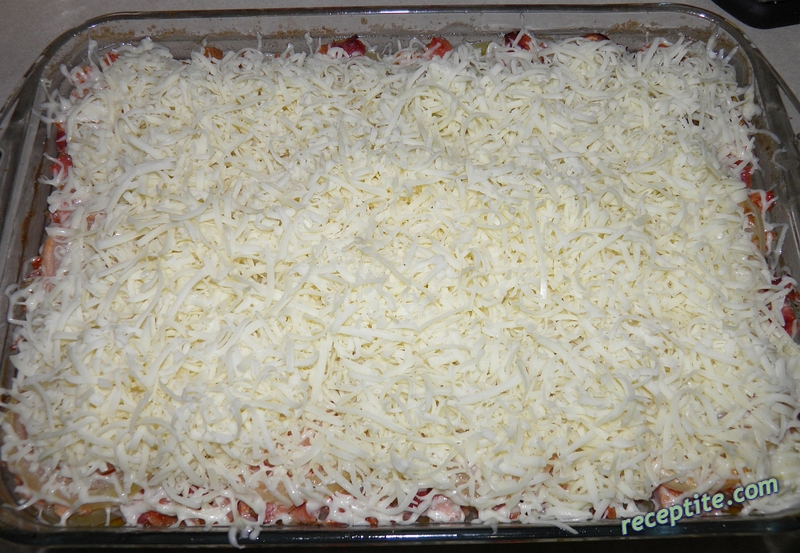 Снимки към Картофи с бекон и сметана