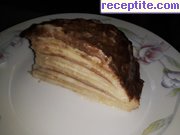 Палачинкова торта с домашен крем