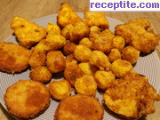 снимка 2 към рецепта Печени панирани картофи
