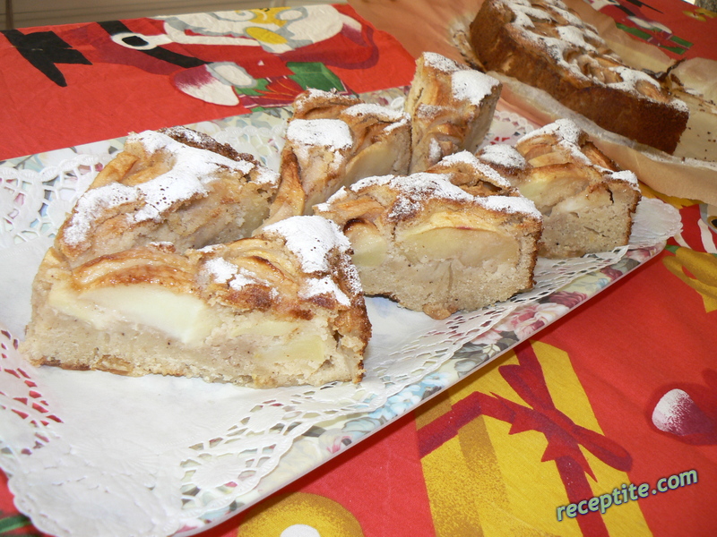 Снимки към Ябълков пирог със закваска