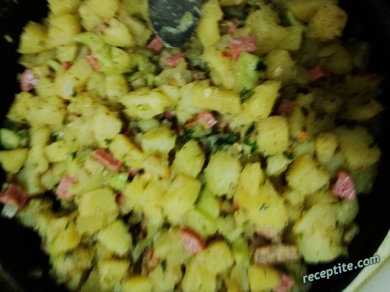 Снимки към Чомлек мусака *След Коледа*