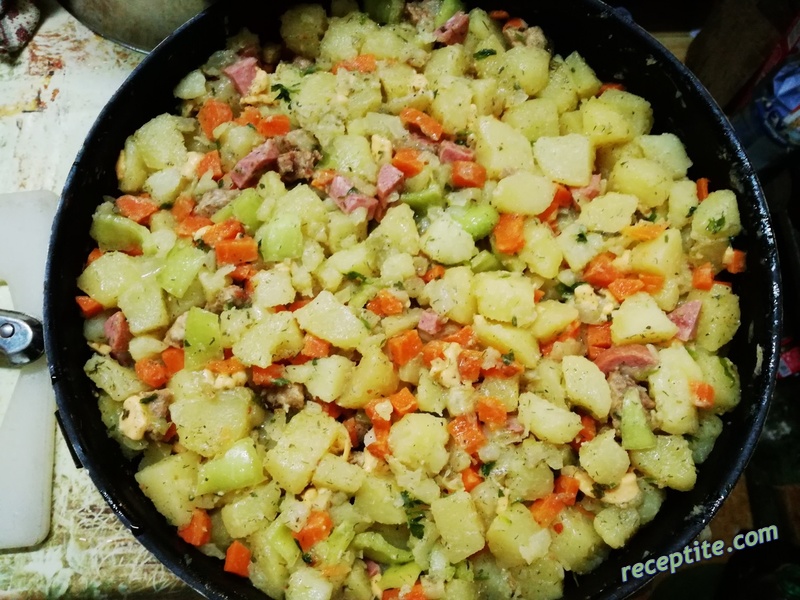 Снимки към Чомлек мусака *След Коледа*