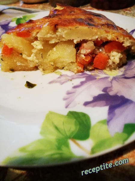 Снимки към Чомлек мусака *След Коледа*