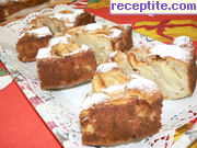 снимка 9 към рецепта Ябълков пирог със закваска