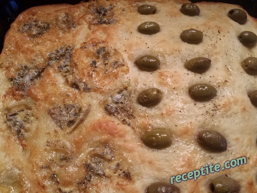 Снимки към Фокача Дженовезе (Focaccia Genovese)