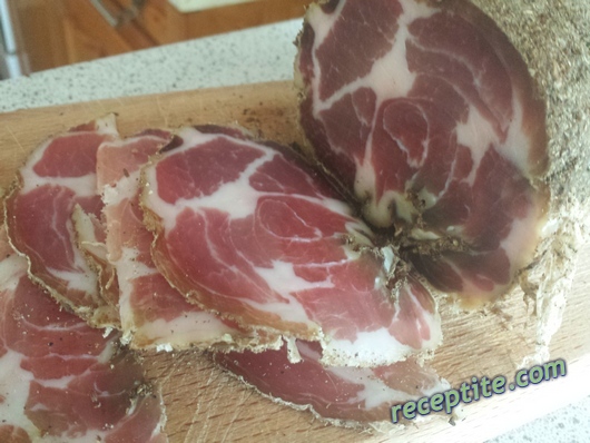 Снимки към Свински врат (салам)
