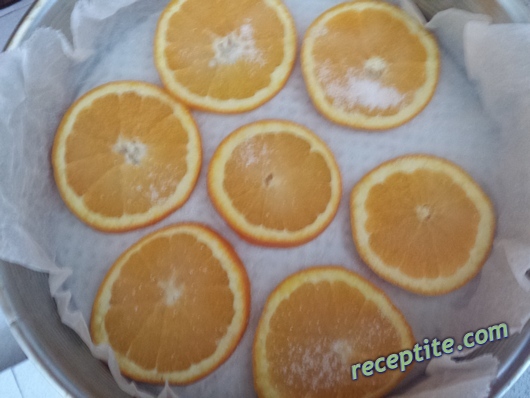 Снимки към Обърнат сладкиш с портокал