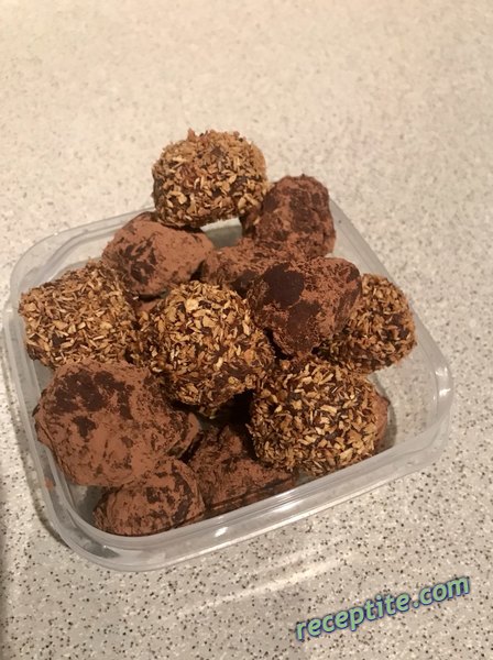 Снимки към Шоколадови трюфели - бързи