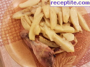 снимка 2 към рецепта Пиле с картофи на фурна - II вид