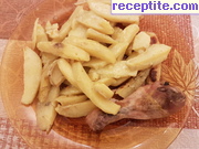 Пиле с картофи на фурна - II вид