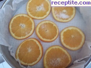 снимка 1 към рецепта Обърнат сладкиш с портокал