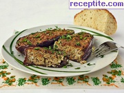 снимка 3 към рецепта Пълнен патладжан с риба тон от консерва