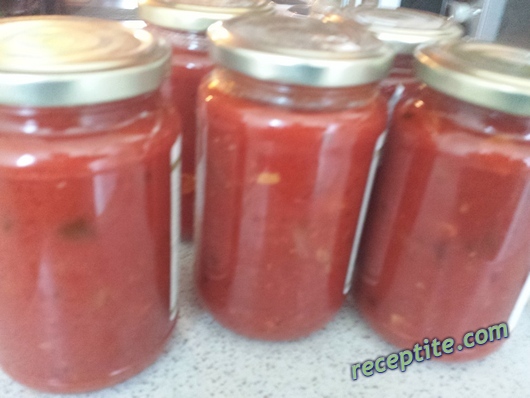 Снимки към Сос от домати за паста