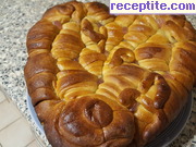 снимка 192 към рецепта Козунак на конци