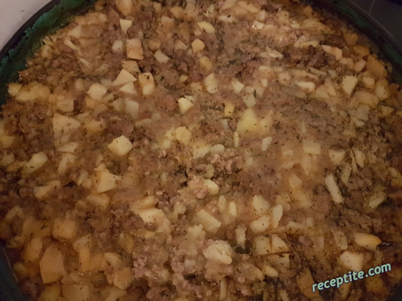 Снимки към Мусаката на баба