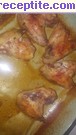 снимка 13 към рецепта Пилешки крилца с мед и бира