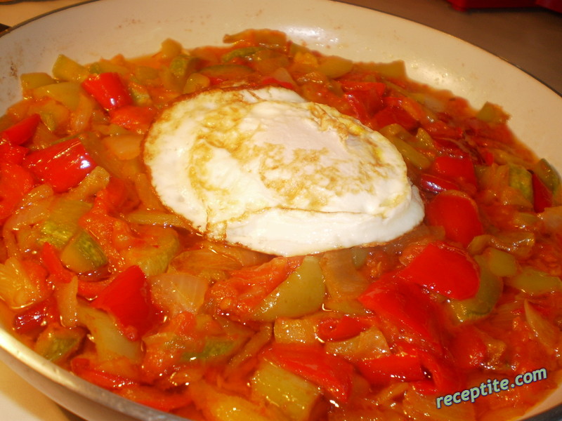 Снимки към Писто манчего (Pisto manchego)