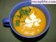 Крем-супа от ябълки и моркови