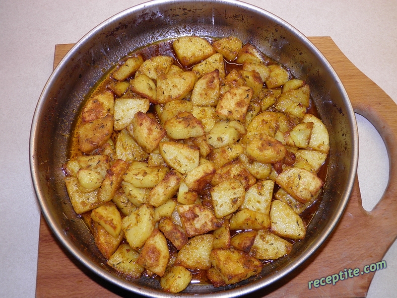 Снимки към Печени картофи с коричка