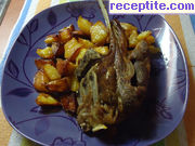 снимка 5 към рецепта Агнешко печено с картофи и бира