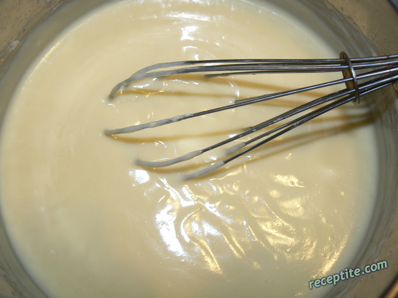Снимки към Сметанов крем за торти с цели яйца