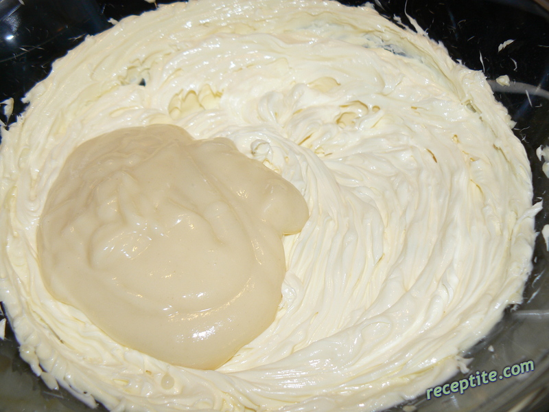 Снимки към Сметанов крем за торти с цели яйца