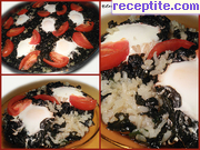 Спанак с ориз и яйца