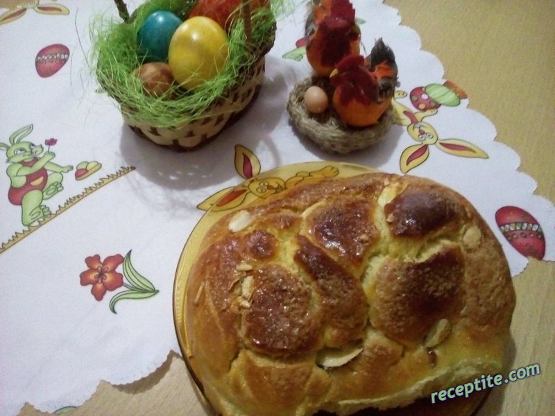 Снимки към Козунак-руло