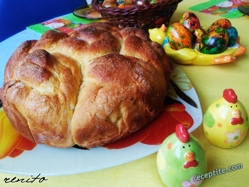 Снимки към Козунак-руло