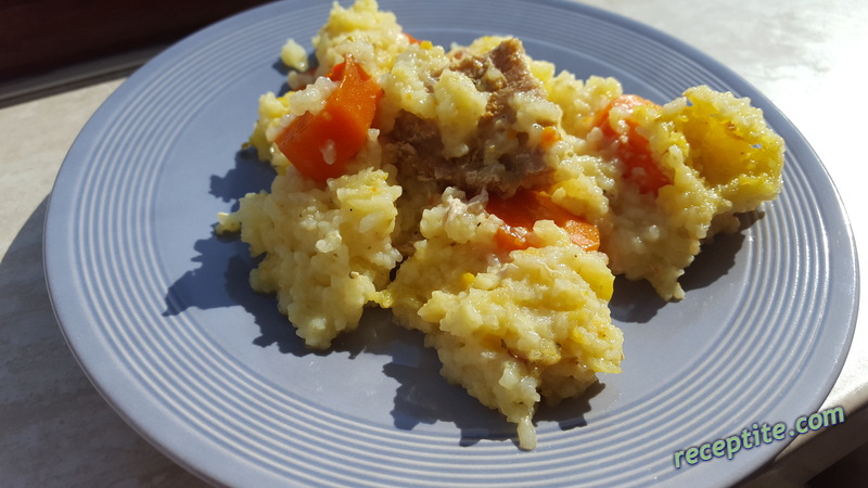 Снимки към Гювеч с ориз и месо