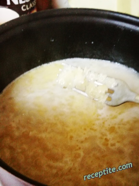 Снимки към Макарони със сирене и захар *Закуска*
