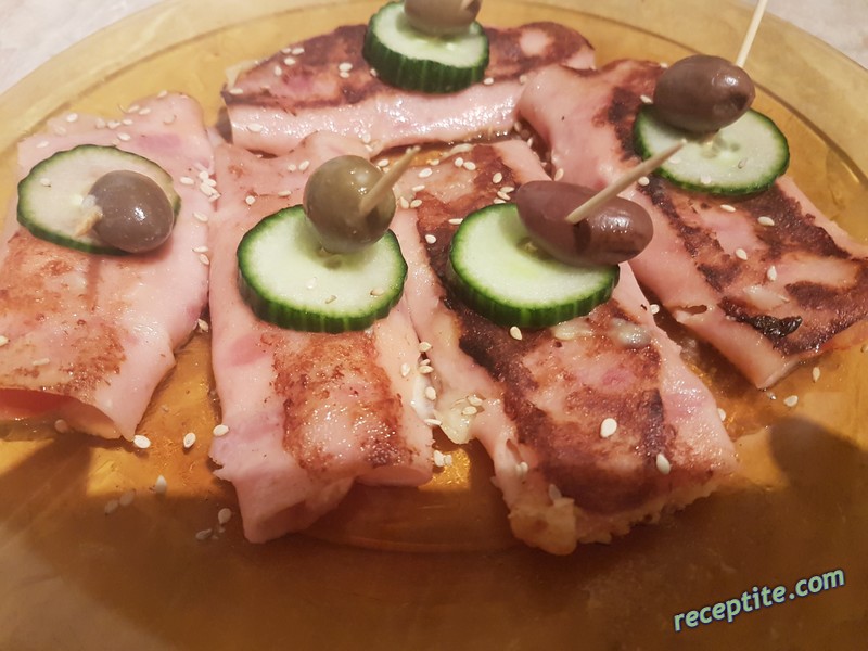 Снимки към Шунка със сирене