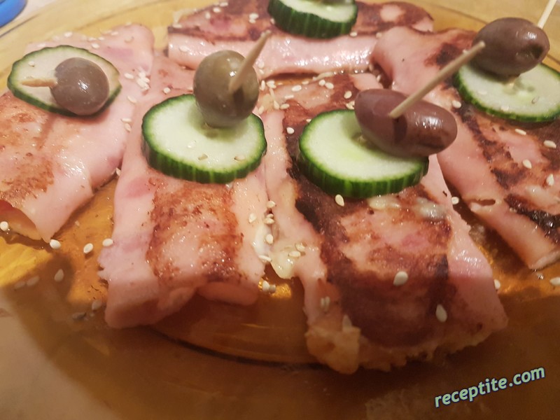 Снимки към Шунка със сирене