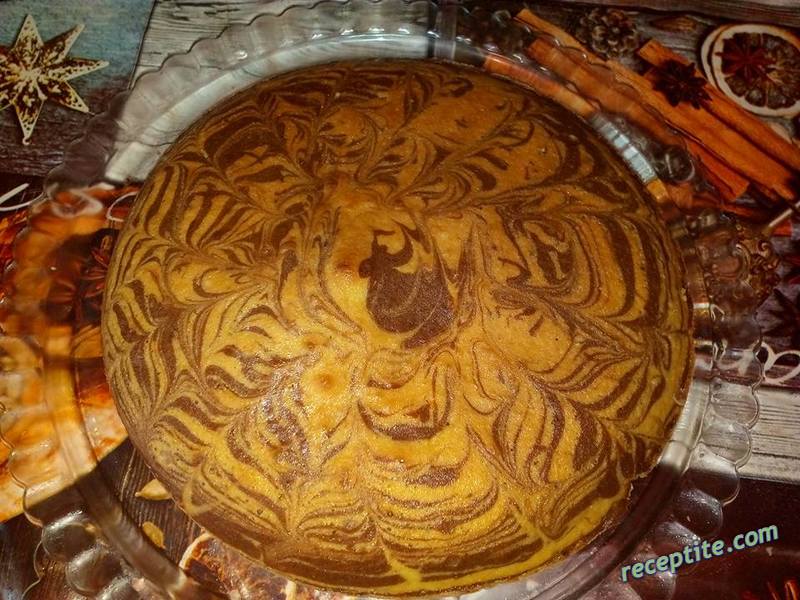 Снимки към Какаов пирог Зебра
