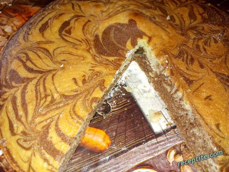 Снимки към Какаов пирог Зебра