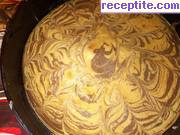 снимка 2 към рецепта Какаов пирог Зебра