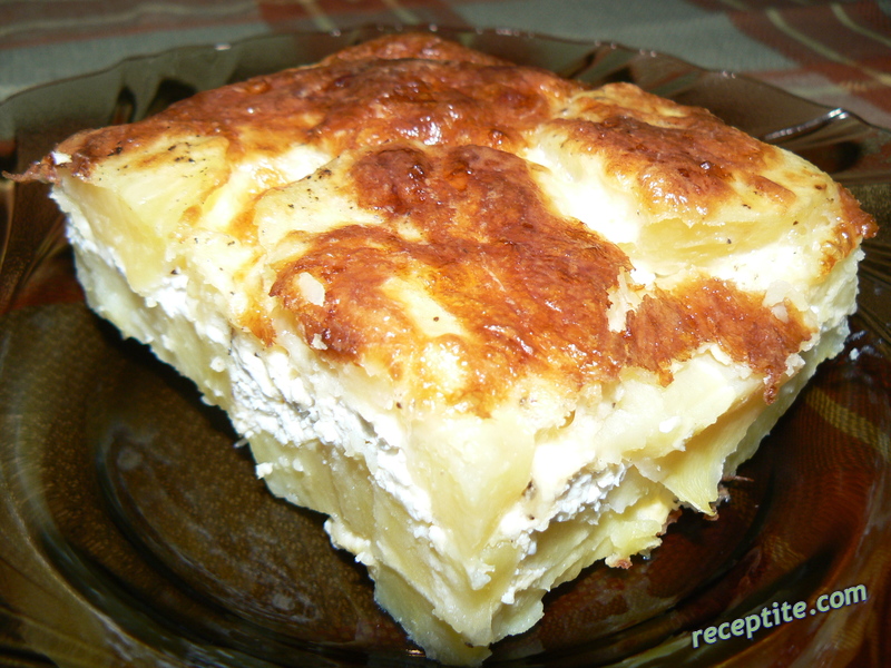 Снимки към Картофен огретен с хрупкава заливка