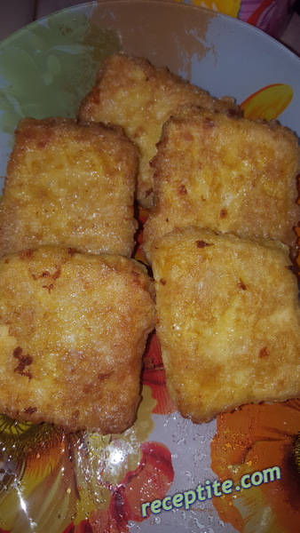 Снимки към Панирано бяло сирене