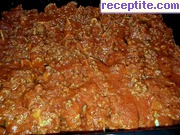 снимка 5 към рецепта Конкильони с пълнеж и сос на фурна