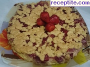 снимка 1 към рецепта Италиански десерт с лимонов крем и ягоди Сбричиола