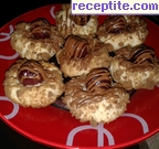 снимка 24 към рецепта Меки чийзкейк бисквитки с череши и шоколад