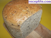 снимка 13 към рецепта Хляб със семена и закваска