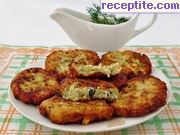 снимка 2 към рецепта Кюфтета от тиквички и сурови картофи