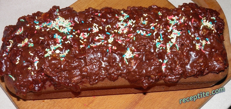 Снимки към Кекс с прясно мляко