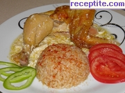 снимка 4 към рецепта Задушен ориз с червен пипер