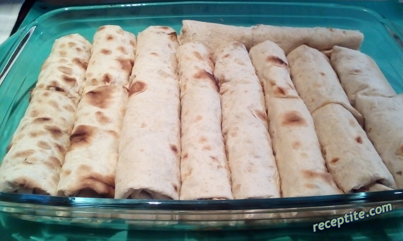 Снимки към Палачинки с кайма
