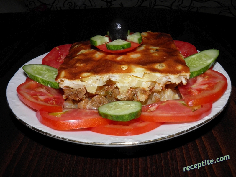 Снимки към Мусака с карначета
