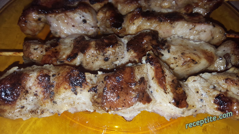 Снимки към Ароматни редени мариновани шишчета