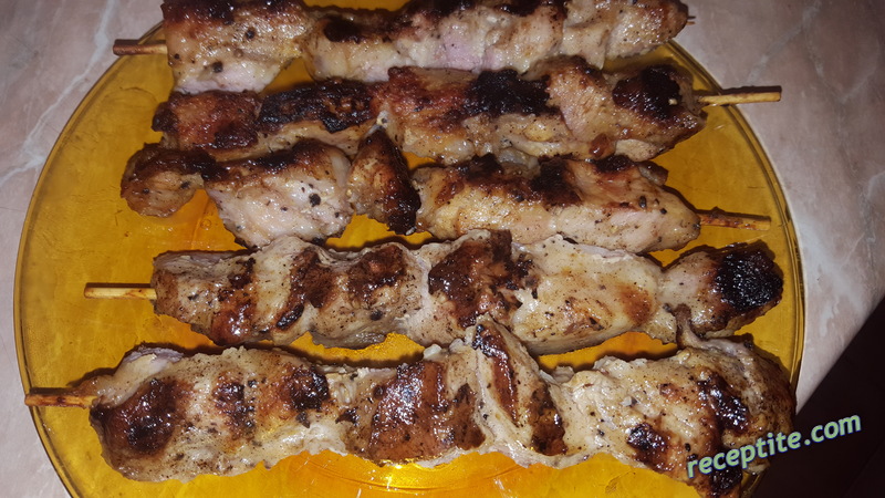 Снимки към Ароматни редени мариновани шишчета