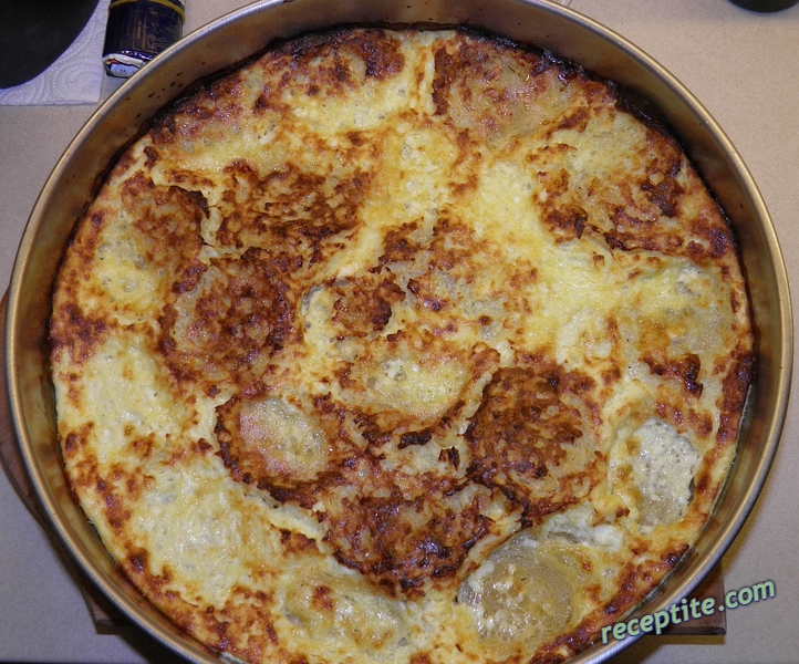 Снимки към Баница с прясно мляко